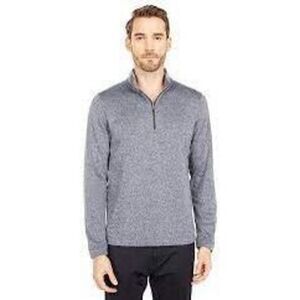 Rhône Mens Reign Midweight 1/4 Zip Sweatshirt Sz XL Gray Activewear